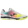 JOMA buty piłkarskie na halę TOP FLEX REBOUND 2576 WHITE YELLOW RED INDOOR, Kolor: biały, Rozmiar: 41