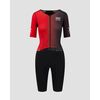 Kombinezon traithlonowy damski X-Bionic DRAGONFLY TRISUIT 5G czarno-czerwony, Kolor: czerwony, Rozmiar: XS