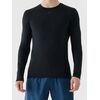 4F  koszulka męska treningowa z długim rękawem 4FWMM00TFLOM507 czarny