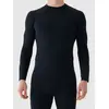 4F bezszwowa bielizna narciarska męska termoaktywna longsleeve 4FWAW25USEAM233 czarny