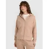 4F bluza damska rozpinana 4FWAW25TSWSF1977 beżowy