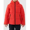 4F kurtka puchowa chłopięca pikowana narciarska 4FJWAW25TTJAM0822 czerwony