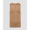 Koszulka męska X-Bionic XCEED RUN TANK TOP SAND/DARK SAND beżowa, Kolor: beżowy, Rozmiar: M