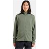 Bluza bez kaptura rozpinana Odlo Mid layer full zip GRID FLEECE szara, Kolor: szary, Rozmiar: L