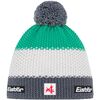 Czapka Eisbar Star Pompon MÜ SA zielono-szara, Kolor: zielony, Rozmiar: one size