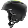 Kask narciarski UVEX Resolution czarno-zielony, Kolor: czarno-zielony, Rozmiar: 55-59