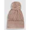 4F czapka damska zimowa beanie 4FJWAW25ACAPF647 beżowa, Kolor: beżowy, Rozmiar: one size