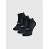 4F skarpetki męskie bawełniane za kostkę 3 pak 4FJWMM00USOCM499 czarne, Kolor: czarny, Rozmiar: 38-40