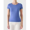 4F Tshirt damski funkcyjny z wykończeniem szybkoschnącym 4FWAW25TFTSF1516 niebieski, Kolor: granatowy, Rozmiar: M