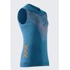 Koszulka bez rękawów X-Bionic TWYCE RUN SINGLET niebieska, Kolor: granatowy, Rozmiar: L
