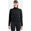 ODLO Bluza bez kaptura Odlo Mid Layer ESSENTIAL THERMAL czarna, Kolor: czarny, Rozmiar: XS