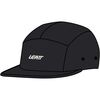 LEATT Czapka z daszkiem Cap 5-Panel, Kolor: czarny, Rozmiar: one size