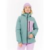 PROTEST Kurtka narciarska/snowboardowa z kapturem zapinana na zamek damska PRTSalut niebieska, Kolor: niebieski, Rozmiar: XL