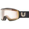 UVEX Gogle narciarskie Ultimate Victorious pro V, Kolor: czarny, Rozmiar: one size