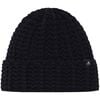 EISBAR czapka zimowa unisex z wełną merino Eisbar Selda MÜ, Kolor: czarny, Rozmiar: one size