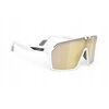 Okulary Rudy Project SPINSHIELD WHITE MATTE - Multilaser Gold