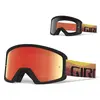 Gogle GIRO BLOK MTB orange heatwave (Szyba kolorowa AMBER xx% S3 + Szyba Przeźroczysta 99% S0) mocowanie pod zrywki