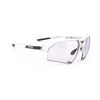 Okulary Rudy Project DELTABEAT WHITE GLOSS - Impactx Photochromic 2 Laser Purple