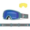Gogle zimowe GIRO DYLAN HANNAH EDDY (Szyba lustrzana kolorowa szary COBALT 8-18% S3 + Szyba kolorowa żółty 86% S0)