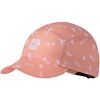 Dziecięca czapka z daszkiem BUFF PACK MINI CAP SLATEA CORAL, Kolor: czerwony, Rozmiar: one size