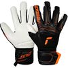 REUSCH Rękawice bramkarskie Attrakt Advance Finger Support, Kolor: czarny, Rozmiar: 9.5