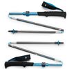 BLACK DIAMOND kije trekkingowe DISTANCE CARBON, Kolor: niebieski, Rozmiar: 140 cm