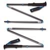 BLACK DIAMOND kije trekkingowe DISTANCE Z POLES, Kolor: czarny, Rozmiar: 110 cm