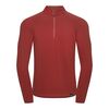 Fjord Nansen Bluza VIK 1/4 ZIP MEN, Kolor: czerwony, Rozmiar: XL