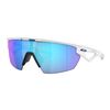 OAKLEY okulary sportowe Sphaera MtWhite w/ Prizm Sapphire Pol, Kolor: niebieski, Rozmiar: one size