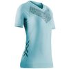 Koszulka biegowa damska X-Bionic TWYCE RUN SHIRT SS błękitna, Kolor: błękitny, Rozmiar: S