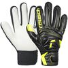 Reusch Rękawice bramkarskie dziecięce Attrakt Starter Solid Finger Support Junior czarne, Kolor: czarny, Rozmiar: 7.5