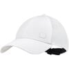Czapka do biegania z daszkiem BUFF SUMMIT CAP SOLID WHITE, Kolor: biały, Rozmiar: S/M