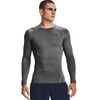 UNDER ARMOUR koszulka treningowa długi rękaw UA HG Armour Comp LS szara, Kolor: szary, Rozmiar: M