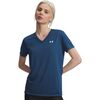 UNDER ARMOUR Damska koszulka treningowa Tech SSV Solid niebieska, Kolor: niebieski, Rozmiar: L