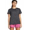 UNDER ARMOUR Damska koszulka treningowa Tech SSC- Twist czarna, Kolor: czarny, Rozmiar: S
