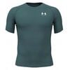 UNDER ARMOUR koszulka męska treningowa UA HG Armour Comp SS zielona, Kolor: zielony, Rozmiar: L