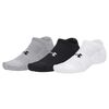UNDER ARMOUR skarpety bawełniane UA Performance Cotton 3 sztuki mix, Kolor: biały, Rozmiar: L