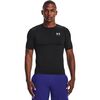 UNDER ARMOUR koszulka kompresyjna Heatgear HG Armour Comp SS czarna, Kolor: czarny, Rozmiar: XXL
