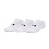 UNDER ARMOUR skarpety bawełniane treningowe unisex UA Performance Cotton 3 sztuki białe, Kolor: biały, Rozmiar: XL