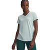 UNDER ARMOUR koszulka z krótkim rękawem damska Tech SSV- Solid zielona, Kolor: zielony, Rozmiar: L