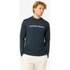 Longsleeve męski SUPER.NATURAL POWDER TO THE PEOPLE BIO granatowy, Kolor: granatowy, Rozmiar: XL