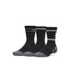Under Armour UA Performance Tech 3-Pack Crew skarpety sportowe uniseks 3 pary, Kolor: czarny, Rozmiar: XL