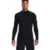 UNDER ARMOUR Koszulka UA CG Armour Fitted Mock czarna, Kolor: czarny, Rozmiar: XL