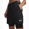 Under Armour UA Vanish Woven 2.0 2w1 męskie spodenki treningowe czarne, Kolor: czarny, Rozmiar: M