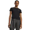 Under Armour Vanish Elite SS T-shirt koszulka damska treningowa szybkoschnąca czarna, Kolor: czarny, Rozmiar: L
