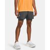 UNDER ARMOUR spodenki męskie do biegania LAUNCH 5'' 2-IN-1 SHORTS szary, Kolor: szary, Rozmiar: S