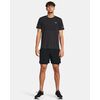 UNDER ARMOUR męskie spodenki na treningi LAUNCH 7'' 2-IN-1 SHORTS czarny, Kolor: czarny, Rozmiar: L
