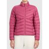4F Damska kurtka pikowana puchowa hydrofobowa F0923 CITY JACKETS różowa, Kolor: różowy, Rozmiar: M