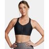 UNDER ARMOUR Biustonosz sportowy UA High Zip Infinity 2.0 czarny, Kolor: czarny, Rozmiar: L A-C