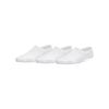 Under Armour UA Women's Vanish 3pk Liner damskie stopki sportowe 3 pary białe, Kolor: biały, Rozmiar: S